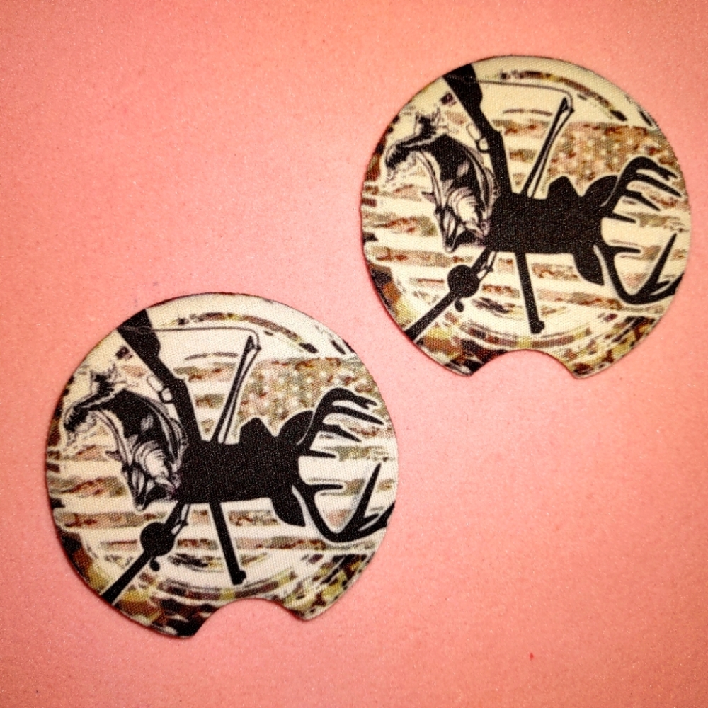 Men's Outdoor Neoprene Car Coasters